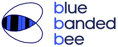 Blue Banded Bee Building Sustainability